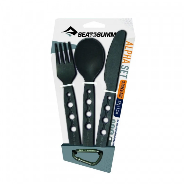 Набір ніж, веделка, ложка Alpha Cutlery Set - фото