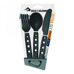 Набір ніж, веделка, ложка Alpha Cutlery Set - фото