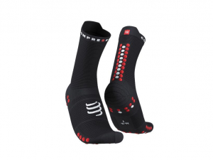 CS Шкарпетки Pro Racing Socks V4.0 Run High, Black/Red, T2 - фото