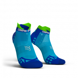 CS Шкарпетки Pro Racing Socks V3.0 Ultralight Run Low, Fluo Blue, T1 (Old) - фото