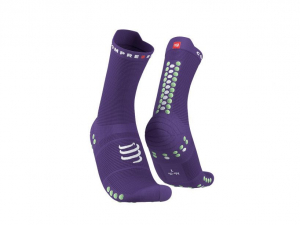 CS Шкарпетки Pro Racing Socks V4.0 Run High, Purple/Paradise Green, T3 - фото