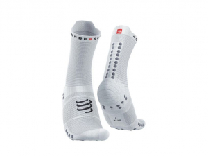 CS Шкарпетки Pro Racing Socks V4.0 Run High, White/Alloy, T2 - фото