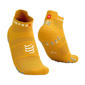 CS Шкарпетки Pro Racing Socks V4.0 Run Low, Citrus/Alloy, T1 - фото