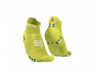 CS Шкарпетки Pro Racing Socks V4.0 Run Low, Primrose/Fjord Blue, T2 - фото