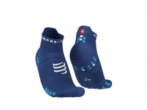 CS Шкарпетки Pro Racing Socks V4.0 Run Low, Sodalite/Fluo Blue, T4 - фото