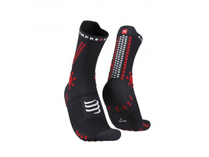 CS Шкарпетки Pro Racing Socks v4.0 Trail, Black/Red, T3 - фото