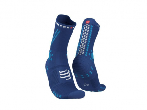 CS Шкарпетки Pro Racing Socks V4.0 Trail, Sodalite/Fluo Blue, T3 - фото