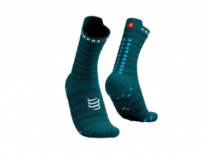 CS Шкарпетки Pro Racing Socks V4.0 Ultralight Run High, Shaded Spruce/Hawaiian Ocean, T1 - фото