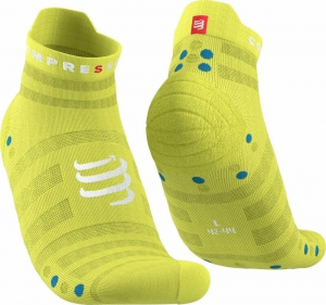 CS Шкарпетки Pro Racing Socks V4.0 Ultralight Run Low, Primerose/Fjord Blue, T2 - фото