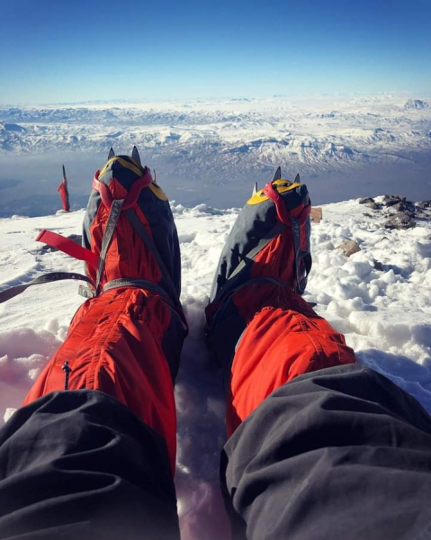 Бахіли тканинні утеплені Kazbek ZIP - фото