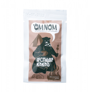 Батончик енергетичний OMNOM неспішне какао - фото