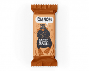 Батончик енергетичний OMNOM солона карамель - фото