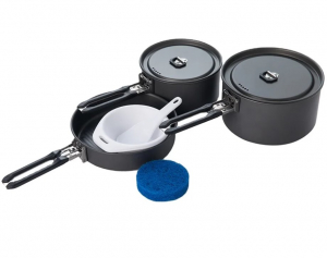 FM Feast 3 Black набір посуду для 2-3 чол. - фото