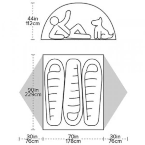 Намет Big Agnes Blacktail 3 - фото