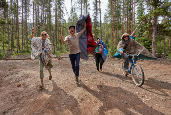 Ковдра Kelty Bestie Blanket, grisaille kaleidoscope - фото