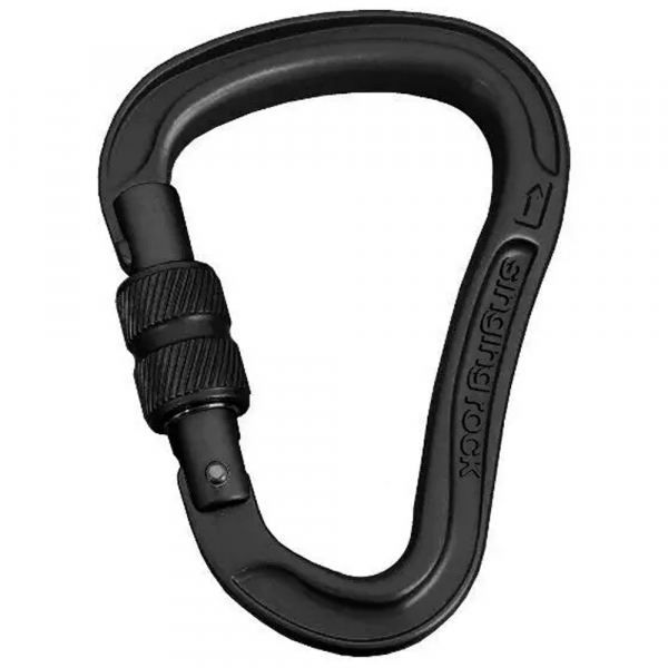 Карабін Bora Screw (HMS) Black - фото-1