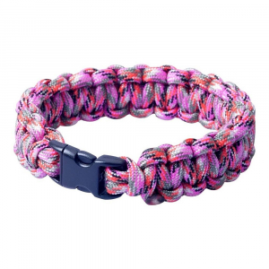 Браслет Munkees Paracord 23, Pink - фото