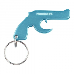 Брелок-відкривачка Munkees Gun, Blue - фото
