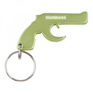 Брелок-відкривачка Munkees Gun, Green - фото