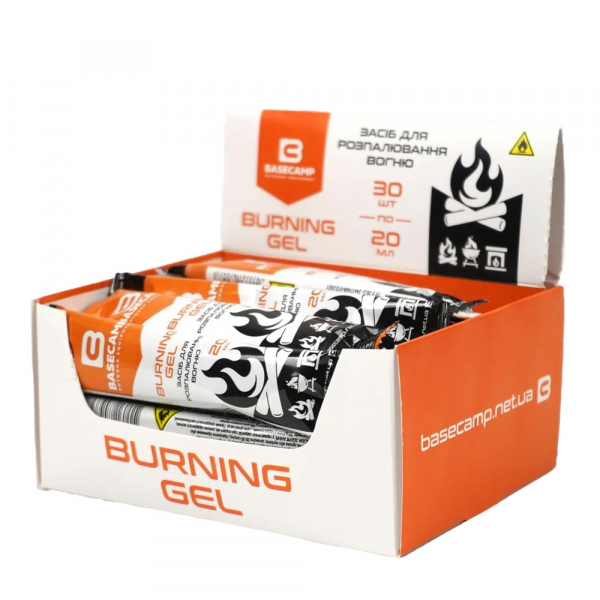 Гель для розпалювання Base Camp Burning Gel (30 шт) - фото-1