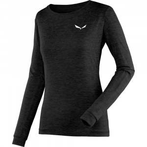 Футболка Salewa Puez Melange Dry L/S Tee Wmn - фото