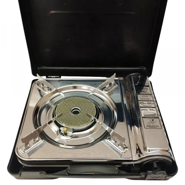 Портативна газова плитка BaseCamp Camping Stove Mini Ceramic - фото