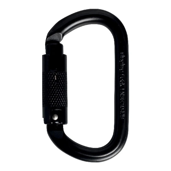 Карабін Singing Rock Steel Oval Carabiner Triple Lock - фото-1