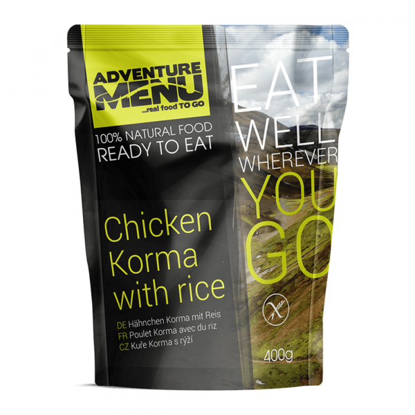 Chicken Korma with rice 400g курка Корма з рисом - фото