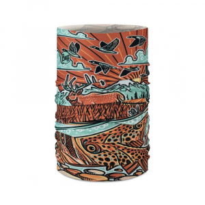 Coolnet UV Casey Underwood  Trout Scape Multi хустка на шию - фото