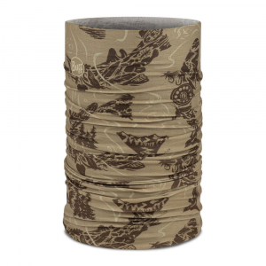 Шарф-труба Buff Coolnet UV, Lake River Khaki - фото