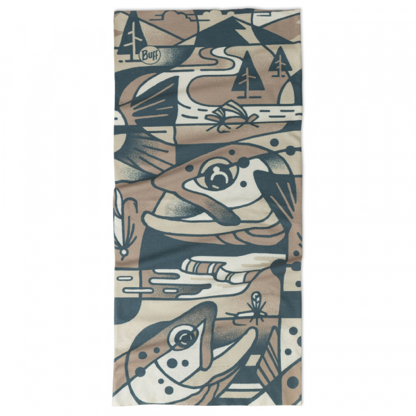 Шарф-труба Buff Coolnet UV, Lake River Multi - фото