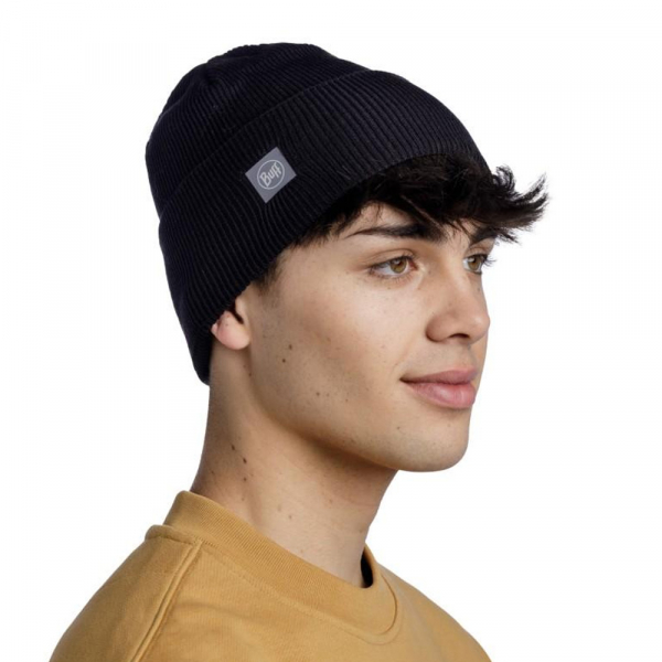 Crossknit Beaney Solid Black шапка - фото