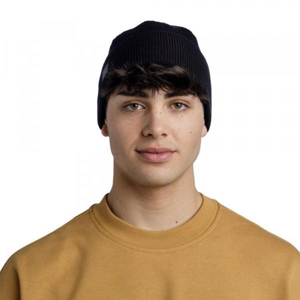 Crossknit Beaney Solid Black шапка - фото