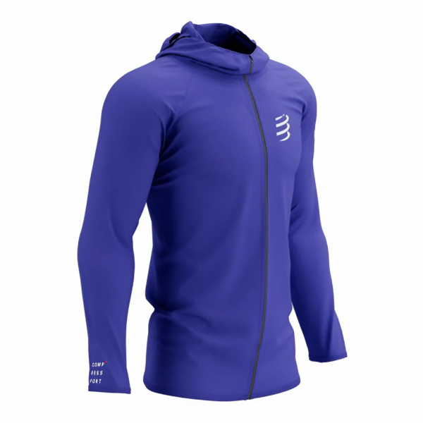 CS Кофта 3D Thermo Seamless Hoodie Zip M, Dazz Blue, S - фото-1