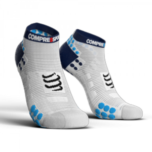 CS Шкарпетки Pro Racing Socks V3.0 Bike, White/Blue, T3 - фото