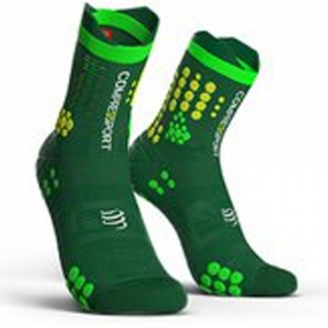 CS Шкарпетки Pro Racing Socks V3.0 Trail, Green/Yellow, T2 - фото
