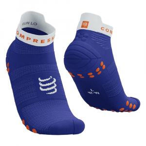 CS Шкарпетки Pro Racing Socks v4.0 Run Low, Dazz Blue/White, T2 - фото