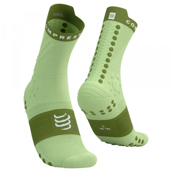 CS Шкарпетки Pro Racing Socks v4.0 Trail, Shadow Lime/Woodbine, T3 - фото-1