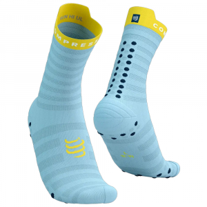 CS Шкарпетки Pro Racing Socks v4.0 Ultralight Run High, Cashmere Blue/Maize, T4 - фото