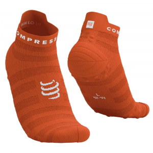 CS Шкарпетки Pro Racing Socks v4.0 Ultralight Run Low, Fire/White, T1 - фото