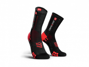 CS Шкарпетки Pro Racing Socks V3.0 Bike, Black/Red, T2 - фото