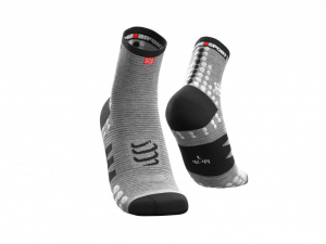 CS Шкарпетки Pro Racing Socks V3.0 Run High, Grey Melange, T4 - фото