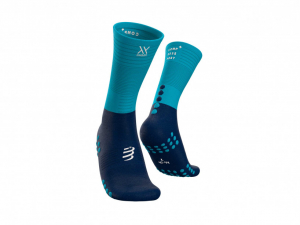 CS Шкарпетки Mid Compression Socks, Blue/Ice Blue, T2 - фото