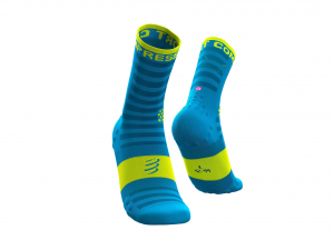 CS Шкарпетки Pro Racing Socks V3.0 Ultralight Run High, Fluo Blue, T4 - фото