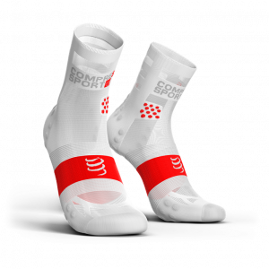 CS Шкарпетки Pro Racing Socks V3.0 Ultralight Run High, White, T4 - фото