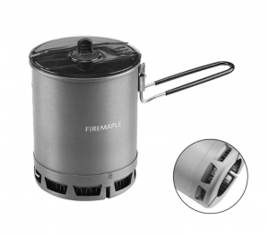 FM Petrel Ultralight Pot 600ml казанок з теплообмінним елементом - фото