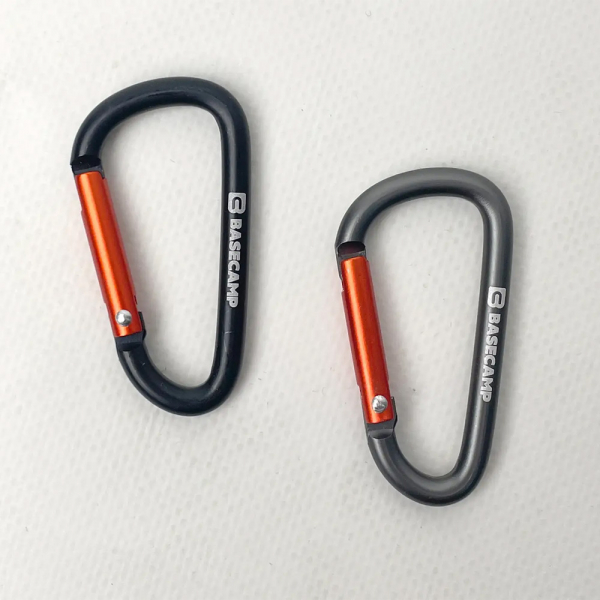 Набір алюмінієвих сервісних карабінів Base Camp Delta 6 Straight Set (2 шт) - фото