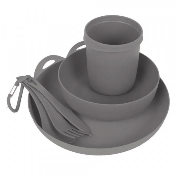 Набір посуду Delta Camp Set (Bowl, Plate, Mug, Cutlery) - фото-1