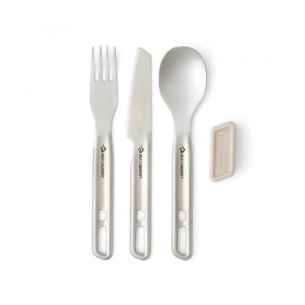 Ніж, виделка, ложка Detour Stainless Steel Cutlery Set - [1P] - фото