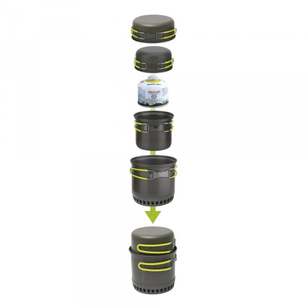 Набір алюмінієвого посуду Pinguin Double Х - фото